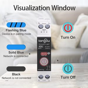 Aismartlink DIY 1P + N chuyển đổi thông minh, làm việc với Alexa và <span class=keywords><strong>Google</strong></span> trợ lý cho điều khiển bằng giọng nói - Product Image 6