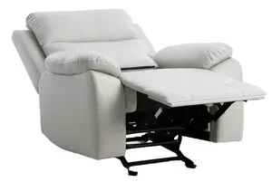 Modern SX-80594 Gliding Recliner 1 Seat With Fabric Upholstery Metal Frame Extendable Without Waist Pad KD