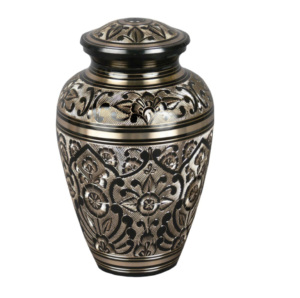 Pirámides de aluminio Urnas de cremación Urnas funerarias Fabricante Caja de metal Estilo Urnas de cremación con acabado dorado Hecho India - Product Image 6