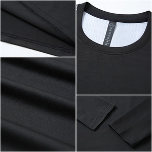 Ensemble de <span class=keywords><strong>Sport</strong></span> Homme Personnalisé en Gros : T-<span class=keywords><strong>Shirt</strong></span> de Compression Manches Longues Séchage Rapide, Survêtement de Fitness, Tenues de Gym et Yoga UA518 - Product Image 6