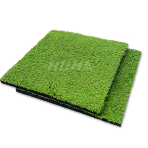 Sân vườn nhân tạo cỏ 40 ''x 40'' cao cấp cỏ tổng hợp trong nhà/ngoài trời cảnh quan cỏ phòng tập thể dục Mat hấp thụ sốc sàn - Product Image 1