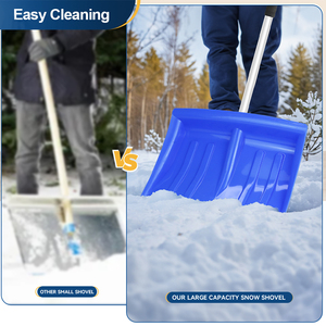 Pelle à neige, pelles à neige ergonomiques pour allée, pelles à neige en plastique pour le déneigement - Product Image 5