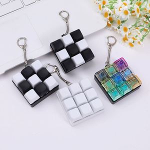 Porte-clés personnalisé avec capuchon de touche mignon, personnalisation de logo anime, porte-clés anti-stress, capuchons de touches PBT pour clavier mécanique - Product Image 1