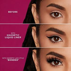 <span class=keywords><strong>Cils</strong></span> magnétiques sans colle, faits à la main, légers, aspect naturel 3D, réutilisables, faciles à porter, applicateur de <span class=keywords><strong>cils</strong></span> magnétiques - Product Image 3