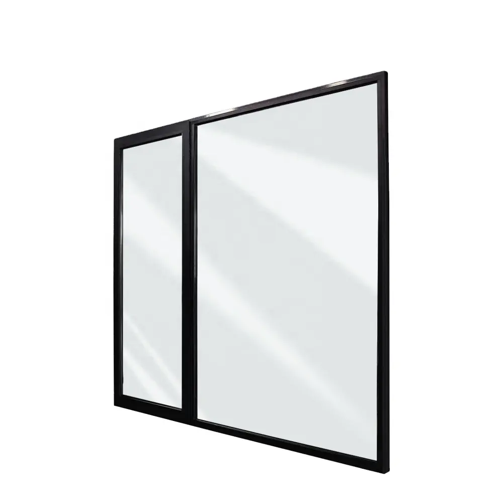 Fournisseur professionnel de fenêtres en verre aluminium de haute qualité fenêtres d'inclinaison et de retournement en aluminium pour Villa moderne