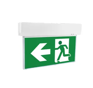 Competitive Price AC220-240V Safety Emergency Light Exit Sign 3 Hours Illumination