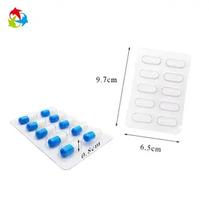 Capsule Blister Clear Plastic Medical Capsule Blister Packing Tray