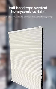 स्वचालित हनीमून कंघी अंधा घर की खिड़कियां सेलुलर भरे हुए स्मार्ट रोलर शेड्स ब्लैकआउट रूम प्लास्टिक पेपर एल्यूमीनियम थोक - Product Image 5