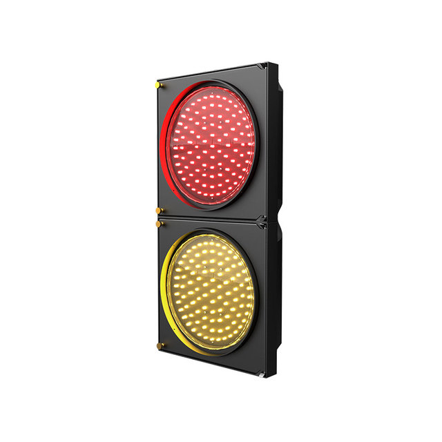24v Led Road 200/300mm Red Yellow Intelligent LED Traffic Signal Light