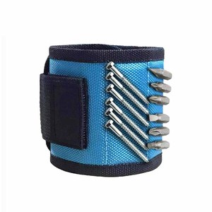 <span class=keywords><strong>Braccialetto</strong></span> <span class=keywords><strong>magnetico</strong></span> per tenere viti, chiodi e punte da trapano 10 o 15 potenti magneti, bracciale da uomo e donna - Product Image 1