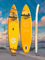 Planche de paddle gonflable fabriquée en usine OEM, planche de surf unisexe pour les sports nautiques