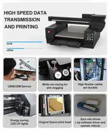 Direkt vom Hersteller 6090 UV-Flachbettdrucker A1-Format 60x90cm Hochproduktive UV-Drucklösung für Wiederverkäufer
