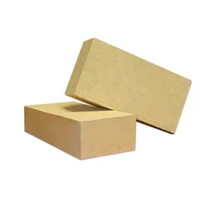 Spall Resistant Low Density High Alumina Refractory Brick For Industrial Furnace High Alumina Refractory Fire Brick