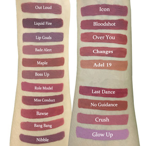 160 Color Shades Lipgloss Wholesale Makeup <strong>Organic</strong> Waterproof Velvet Lip Stick Vegan Private Label Matte Liquid <strong>Lipstick</strong> - Product Image 2