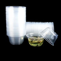 Wegwerp Pla Ronde Container Doos Salade Afhaalschaal Fruit En Groente