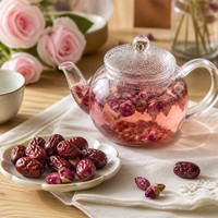 Thé Oolong aux Dattes Rouges en Sachets Pyramidaux 50g – Mélange Floral Fruité et Herbal – Boisson Bien-être