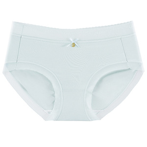 กางเกงในผู้หญิงเอวกลางทรงฮิปสเตอร์ ใส่ได้ทุกวัน ยืดหยุ่นสูง ระบายอากาศได้ดี เนื้อนุ่ม ผ้าถักเนื้อแน่น ป้องกันแบคทีเรีย ทำจากผ้าฝ้าย - Product Image 5