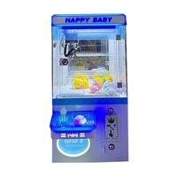 Mini Máquina Comercial de Grúa de Garra Metálica con Monedas, con Alimentación USB, para Centros de Entretenimiento, Centros Comerciales y Entradas de Supermercados