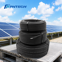 Câble solaire photovoltaïque certifié TUV, longueur personnalisée, H1Z2Z2-K 35mm2 XLPE 1500V, résistant aux intempéries, pour système d'énergie solaire