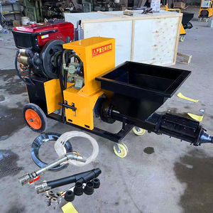 Sıcak satış sıva makinesi dizel beton harç sıva püskürtme çimento harç püskürtme makinesi satılık - Product Image 3