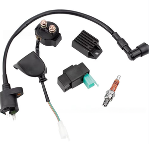 Pack d'<span class=keywords><strong>allumage</strong></span> haute tension pour moto tout-terrain, VTT, véhicule <span class=keywords><strong>de</strong></span> plage 50-110cc, avec bougie et redresseur demi-onde - Product Image 2