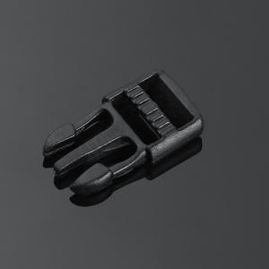 Boucle coulissante en alliage de 10 mm, boucle métallique réglable pour sacs, ceintures, attaches de poussette, durable, argent, noir - Product Image 3