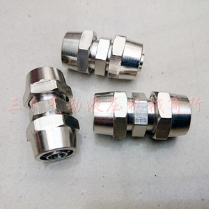 Raccords à connexion rapide pour tubes pneumatiques PU, 6 8 10 12 16 mm - Product Image 1