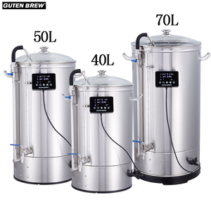 Equipo para Cerveza Artesanal GUTEN BREW Todo en Uno <span class=keywords><strong>de</strong></span> 40L/50L/70L, Impianto <span class=keywords><strong>Birra</strong></span>/ Micro Attrezzatura Di Malting - Product Image 2
