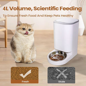 Comedouro Inteligente para Animais de Estimação com Controle Remoto via APP, Capacidade de 4L, Armazenamento de Alimentos, Tigelas e Comedouros para Animais de Estimação, Tigela Antivazamento - Product Image 4