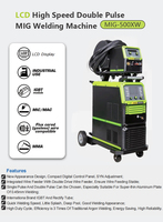 Machine à souder MIG JOINDE MIG 500 AMP Igbt Inverter industrielle à refroidissement par eau 3 en 1 Mag Mma Double Pulse Aluminium