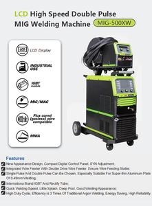 Machine à souder <span class=keywords><strong>MIG</strong></span> JOINDE <span class=keywords><strong>MIG</strong></span> 500 AMP Igbt Inverter industrielle à refroidissement par eau 3 en 1 Mag Mma Double Pulse Aluminium - Product Image 5