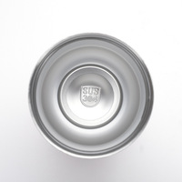 Gourde isotherme en acier inoxydable avec logo personnalisé, 20 oz et 30 oz, avec poignée et paille rabattable