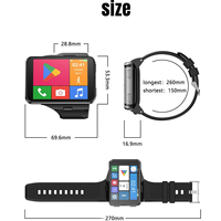 Montre connectée GPS S999 Android 9.0 avec carte SIM et caméra HD 1300W, téléphone-montre mobile pour tous les téléphones