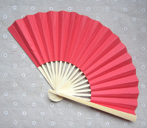 Ventilador de <span class=keywords><strong>mano</strong></span> plegable de bambú ecológico pintado con diseño de libélula para fiesta de <span class=keywords><strong>a</strong></span>ño nuevo o promoción comercial - Product Image 6