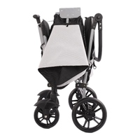 Wagon de jardin portable pour poussette de camping en plein air multifonctionnel durable pour deux enfants ou jumeaux