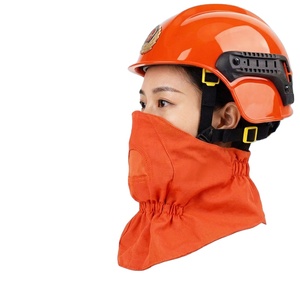 Maschera Protettiva Antifumo in Aramide a 2 Strati con Isolamento Termico per Vigili del Fuoco e Soccorso Forestale - Product Image 1