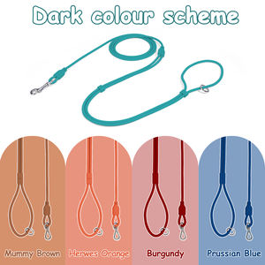 Sunraymascota 2025 nuevo producto Slip Lead Hand Free <span class=keywords><strong>Dog</strong></span> Leash Pvc Pet Leash impermeable <span class=keywords><strong>Dog</strong></span> Leash - Product Image 3