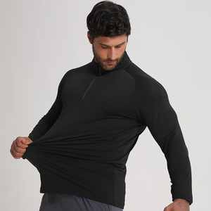 Chemises <span class=keywords><strong>de</strong></span> Compression, musculation, Football, hommes, manches longues, entraînement, sport, séchage rapide, course à pied, Fitness - Product Image 2