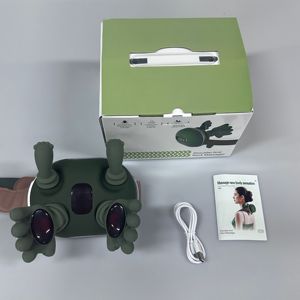 Almohada Masajeadora Inteligente con Botones Táctiles, 2000mAh, Masajeador Portátil para Cuello y Manos, Material ABS y Silicona, con Calor - Product Image 5