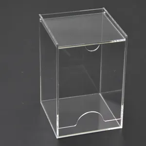 Transparant Acryl Theezakje Dispenser Met Deksel