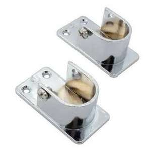 Matériel de support de tuyau latéral chromé de 25mm - Product Image 1