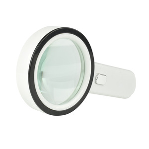 Loupe d'évaluation à gradation tactile K8 Double lentille 60X loupe logo personnalisé boîte de couleur loupe OEM protéger les yeux - Product Image 3
