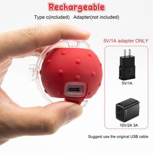 Interaktif kedi oyuncak USB şarj edilebilir topu oyuncak halı üzerinde gerçekçi kuş ses <span class=keywords><strong>Pet</strong></span> oyuncak anti-depresyon kediler ve köpekler için eğlenceli hediye - Product Image 5