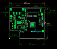 LVDS EDP Konverter Sinyal Adaptor Papan Jembatan Ultratipis Portabel Berbagai Bentuk Antarmuka Modul LCD Catu Daya 5V Maks