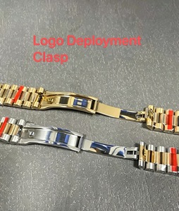 Bracelet de montre en <span class=keywords><strong>acier</strong></span> 36 mm Rlx, bracelet Président Dadate, bracelet solide 904L pour Datejust, bracelet de montre 20-21 mm, logo de la montre, fermoir pliant - Product Image 3