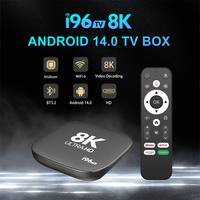 Décodeur Topleo 4k Tv Box Wifi Onn Set Top Box Certifié I96 8k Nouvelle Box TV Intelligente Android