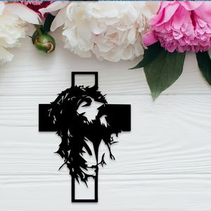 รูปปั้นพระเยซูแบบแขวนประดับผนัง 1 ชิ้น สไตล์ดั้งเดิม สวมมงกุฎหนาม พร้อมไม้กางเขน ทำจากเหล็กดัด ตกแต่งบ้านด้วย<span class=keywords><strong>ของ</strong></span>ตกแต่งทางศาสนา - Product Image 5