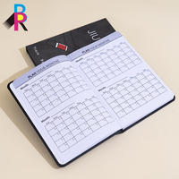 Cuadernos de Lino Estéticos para Negocios, Personalizados al por Mayor con MOQ Bajo, A4/A5, Tapa Dura de Cuero PU, 100 Hojas Impresas