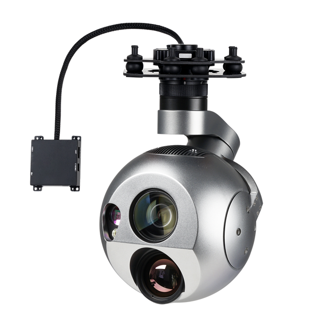 A40TR-35 Al Gimbal Camera With EO 40x Optical Zoom 35mm IR Thermal 3000 Meters LRF