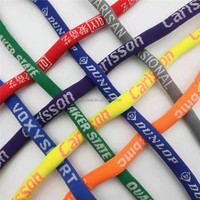 3MM 5MM Usine Logo Personnalisé Motif Coloré Cordon Élastique Cordon Nylon Jacquard Tissé Cordon Rond pour Hoodie Lacet Pantalon